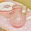 Online Mrs. Alice Rose Hobnail Jug With Emerald Handle