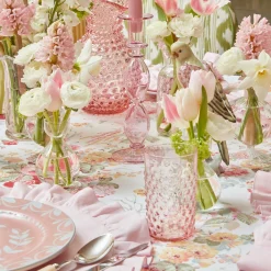 Clearance Mrs. Alice Rose Pink Hobnail Jug