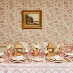 Clearance Mrs. Alice Rose Pink Hobnail Jug