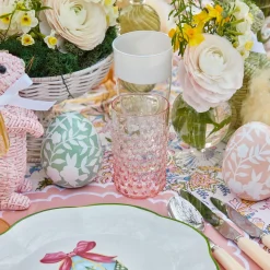Discount Mrs. Alice Rose Pink Hobnail Water Glasses & Jug Set