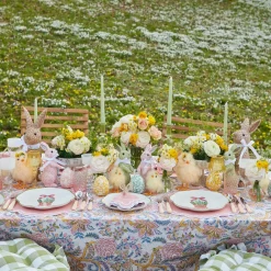 Clearance Mrs. Alice Scalloped Easter Dinner & Starter Plate (Set Of 8)