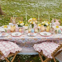 Sale Mrs. Alice Scalloped Easter Dinner & Starter Plate (Set Of 8)