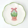 Sale Mrs. Alice Scalloped Easter Dinner Plate