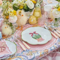 Hot Mrs. Alice Scalloped Easter Dinner Plate (Set Of 4)