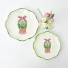 New Mrs. Alice Scalloped Easter Starter Plate