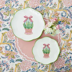 Online Mrs. Alice Scalloped Easter Starter Plates (Set Of 4)