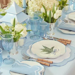 Sale Mrs. Alice Scalloped Lily Of The Valley Dinner Plate