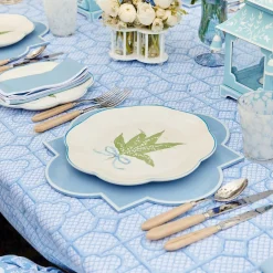 Sale Mrs. Alice Scalloped Lily Of The Valley Dinner Plate