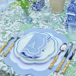 Mrs. Alice Scalloped Lily Of The Valley Starter Plate (Set Of 4)