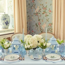 Mrs. Alice Scalloped Lily Of The Valley Dinner Plate (Set Of 4)