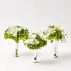 Hot Mrs. Alice Scalloped Mint Julep Vase (Set Of 3)