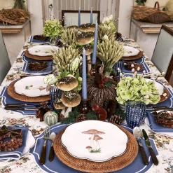 Mrs. Alice Scalloped Mushroom Dinner Plate