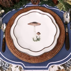 Discount Mrs. Alice Scalloped Mushroom Starter Plates (Set Of 4)