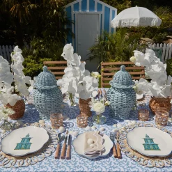 Online Mrs. Alice Scalloped Pagoda Dinner Plate