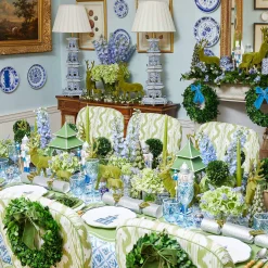 Online Mrs. Alice Scalloped Pagoda Dinner Plate