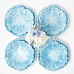 Clearance Mrs. Alice Serena Cabbage Dinner & Starter Plates (Set Of 8)