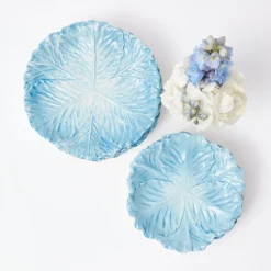 Clearance Mrs. Alice Serena Cabbage Dinner & Starter Plates (Set Of 8)
