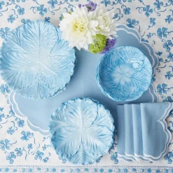 New Mrs. Alice Serena Cornflower Blue Napkins (Set Of 4)