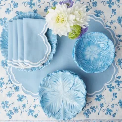 New Mrs. Alice Serena Cornflower Blue Napkins (Set Of 4)