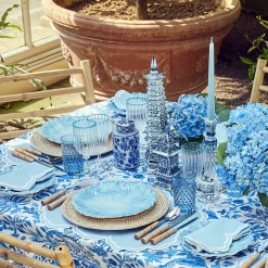 Sale Mrs. Alice Serena Cornflower Blue Placemats (Set Of 4)