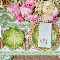 Hot Mrs. Alice Serena Green Cabbage Starter Plate