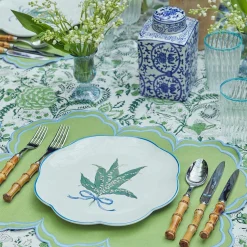 New Mrs. Alice Serena Green Tablecloth