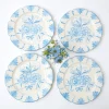 Online Mrs. Alice Seville Blue Gardenia Dinner Plate (Set Of 4)