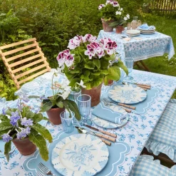 Best Mrs. Alice Seville Blue Gardenia Dinner Plate