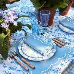 Discount Mrs. Alice Seville Blue Gardenia Starter Plate