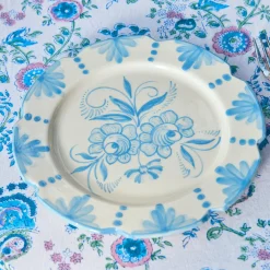 Discount Mrs. Alice Seville Blue Gardenia Starter Plate