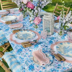 Online Mrs. Alice Seville Blue Gardenia Starter Plate (Set Of 4)