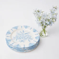 Online Mrs. Alice Seville Blue Gardenia Starter Plate (Set Of 4)