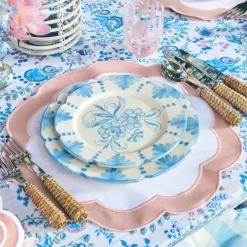 Online Mrs. Alice Seville Blue Gardenia Starter Plate (Set Of 4)
