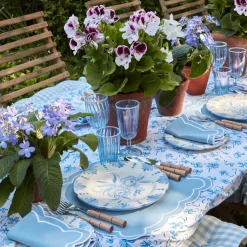 Discount Mrs. Alice Seville Blue Gardenia Starter Plate
