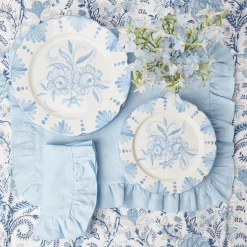 Discount Mrs. Alice Seville Blue Gardenia Starter Plate
