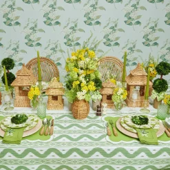 Outlet Mrs. Alice Seville Green Gardenia Starter Plate