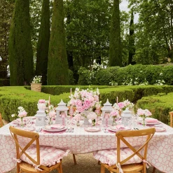 Clearance Mrs. Alice Seville Pink Gardenia Dinner Plate (Set Of 4)