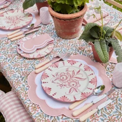Clearance Mrs. Alice Seville Pink Gardenia Dinner Plate
