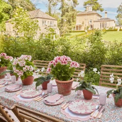 Sale Mrs. Alice Seville Pink Gardenia Dinner Plate (Set Of 4)