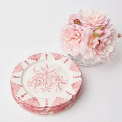 Online Mrs. Alice Seville Pink Gardenia Dinner Plate