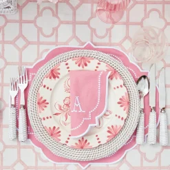 Online Mrs. Alice Seville Pink Gardenia Dinner Plate