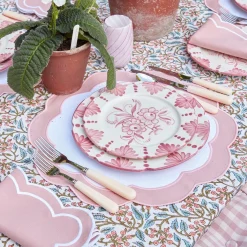 Outlet Mrs. Alice Seville Pink Gardenia Starter Plate