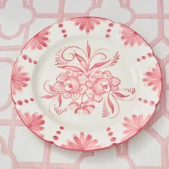 Outlet Mrs. Alice Seville Pink Gardenia Starter Plate