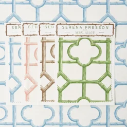 Sale Mrs. Alice Shaded Bamboo Fabric