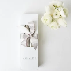 Online Mrs. Alice Silver Candles (Set Of 8)