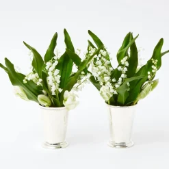 Clearance Mrs. Alice Silver Mint Julep Cups (Pair)