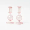 Outlet Mrs. Alice Small Camille Peony Candle Holder (Pair)