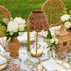 Sale Mrs. Alice Small Eden Green Candle Holders (Pair)