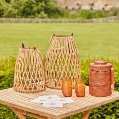 Best Mrs. Alice Small Rattan Lantern