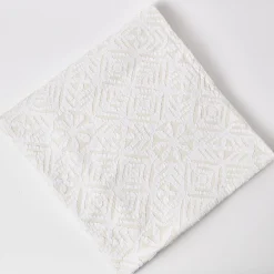 Hot Mrs. Alice Snowflake Applique Tablecloth